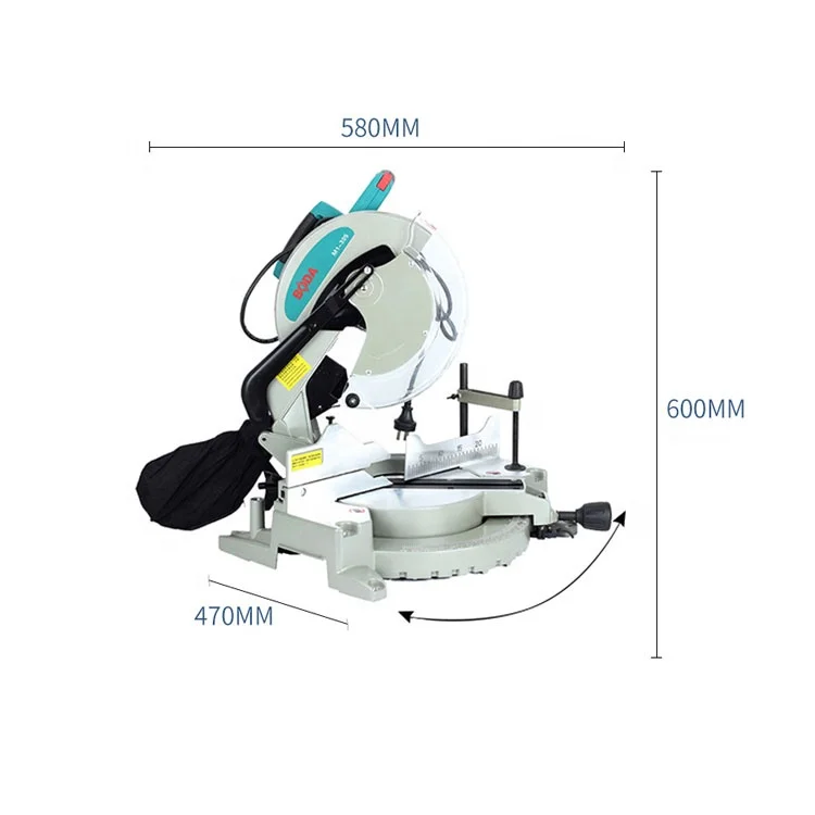 Boda M1-305 power tools 12 inch high quality 305mm gear drive 2200W electric miter saw machine