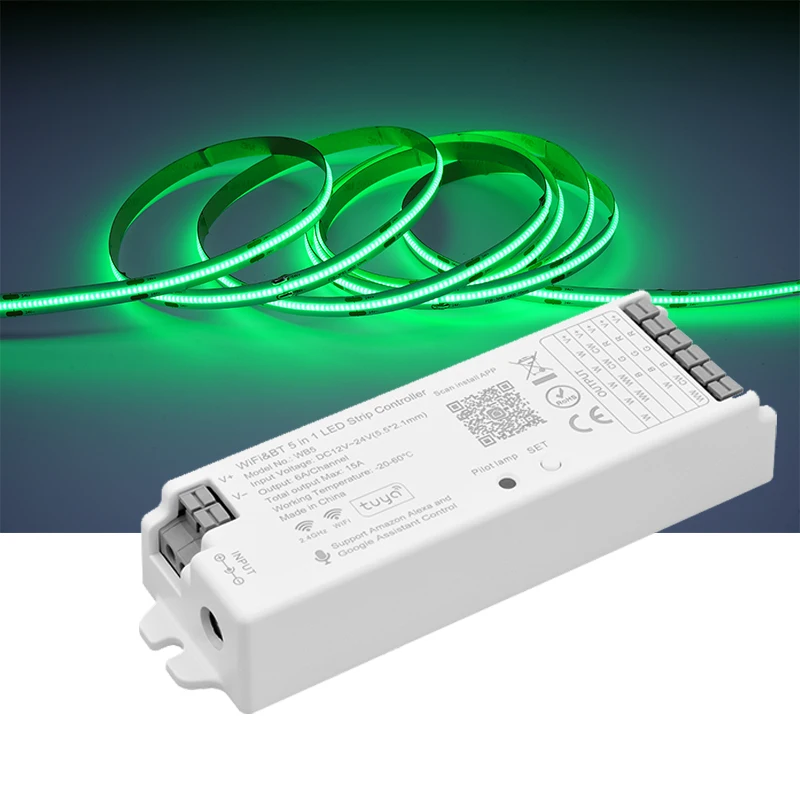 Light 12v 24v Flasher Control Module Sp801e For 5050 Bracelet Doc 24 Volt Dc Dimmer Single Speed Dressing Led Strip Controller