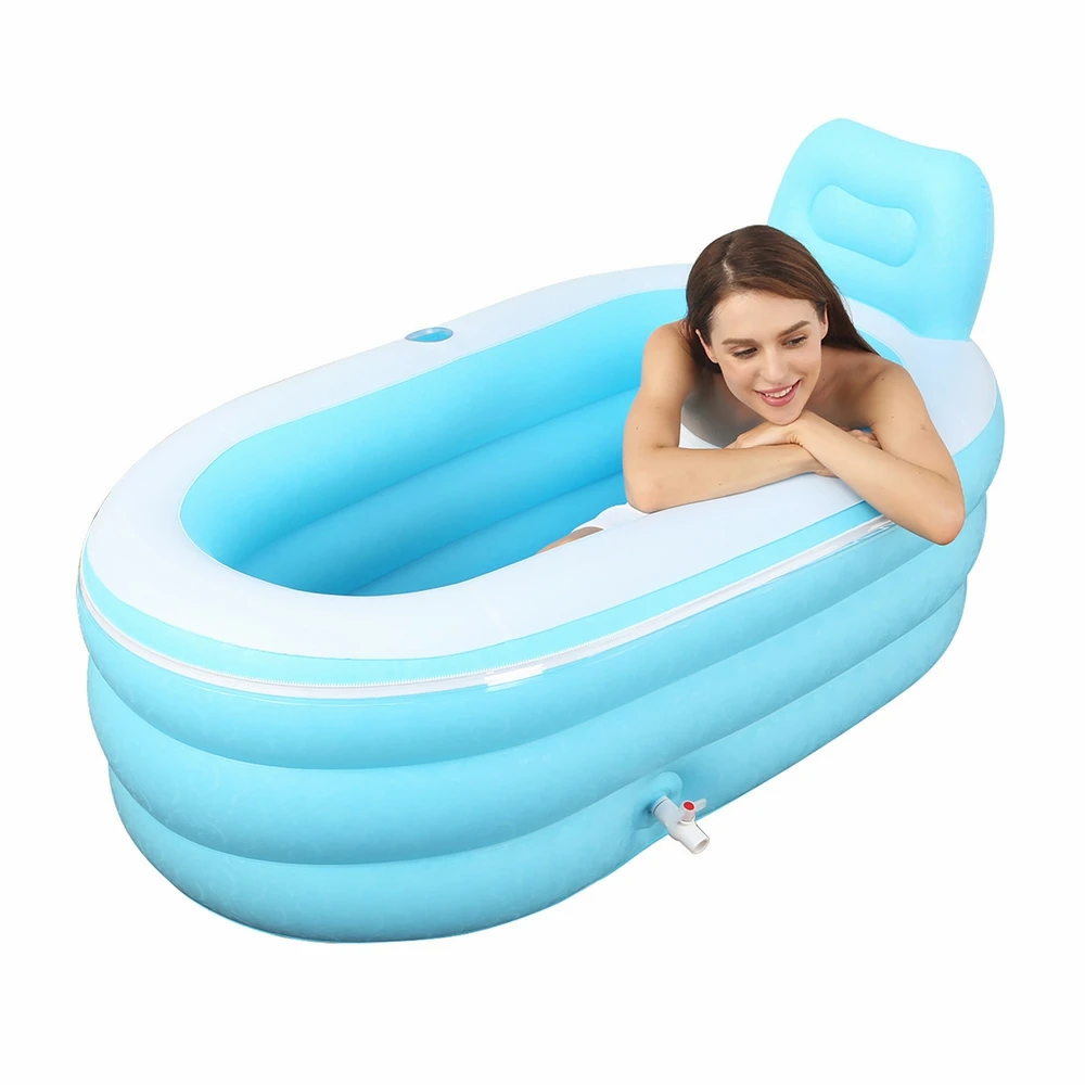 Fold Inflatable Adults Bathtub With Portable