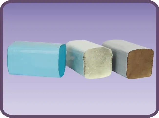 eco-friendly bamboo 100% virgin wood pulp  cleaning v-fold paper towel