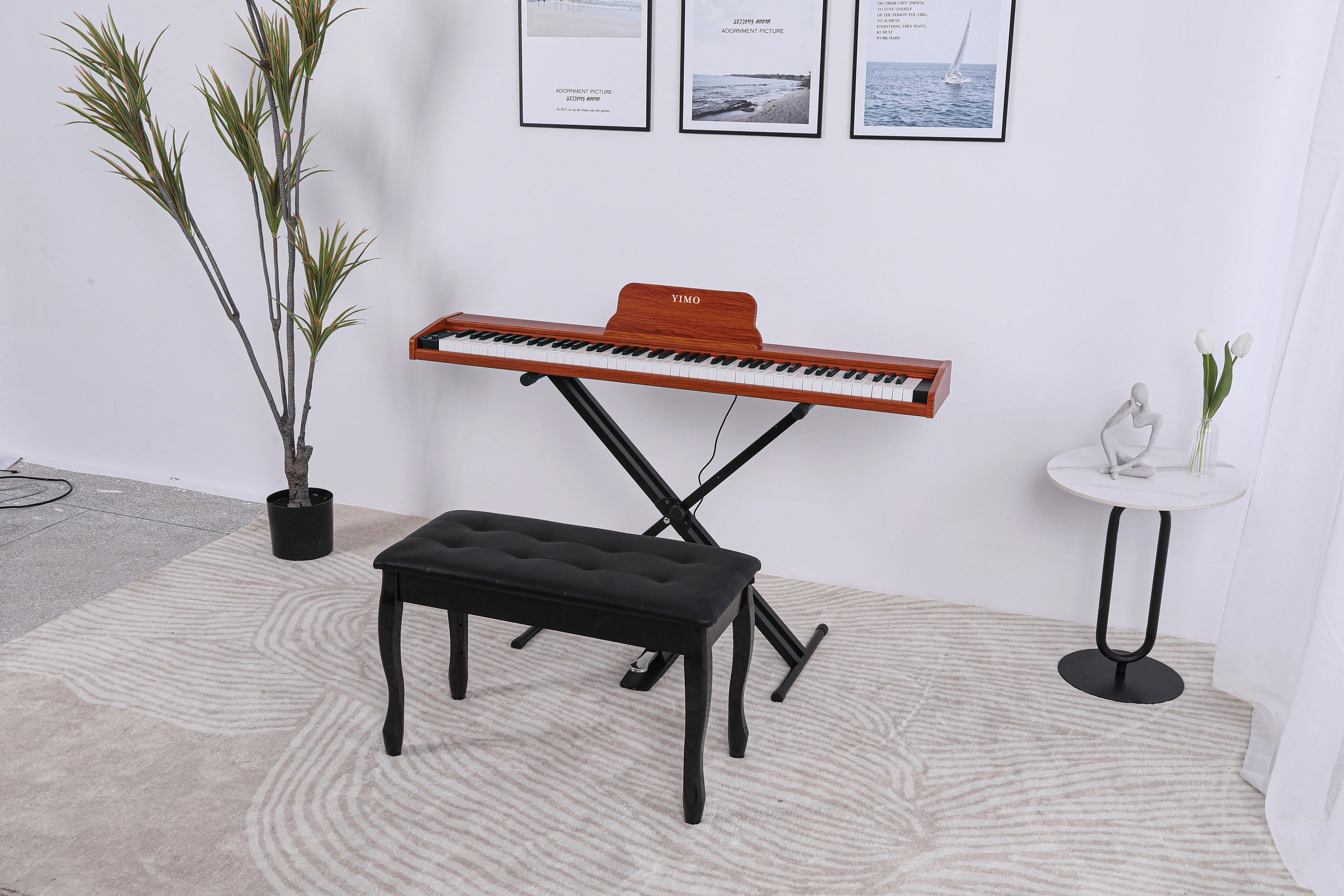 Portable Digital Piano 88 Keys Musical Instrument Electronic Organ Keyboard Piano