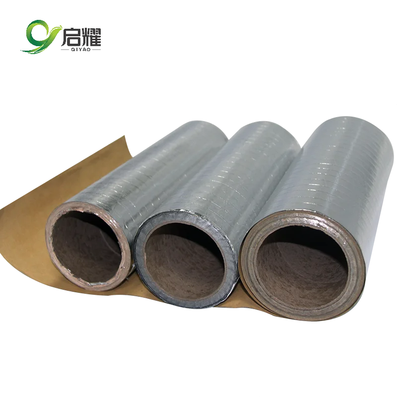 Manufacturer 90%-97% emissivity aluminum reflective foil faced scrim kraft paper insulation for greenhouse