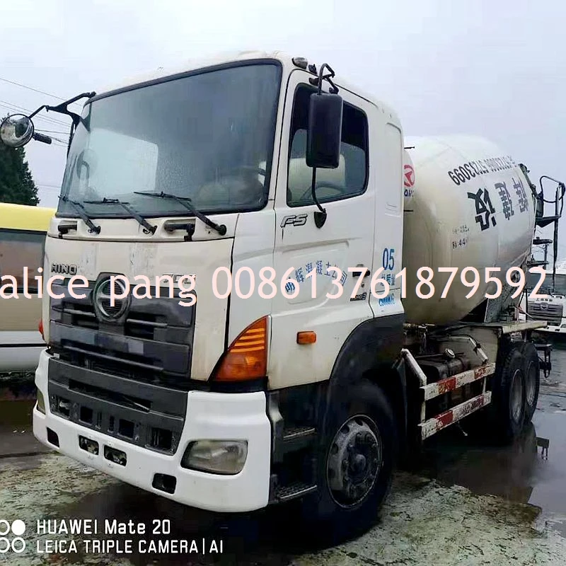 
10 cubic meters Japan hino 700 concrete mixer truck 