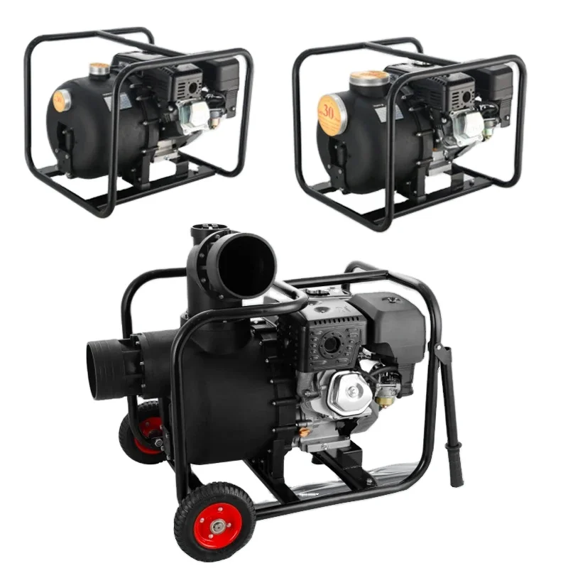 BISON new 5HP 7HP 10HP 13HP Gasoline Engine 2 Inch 3 Inch 4 Inch 6 Inch Gasoline Clear Sea Water Pump