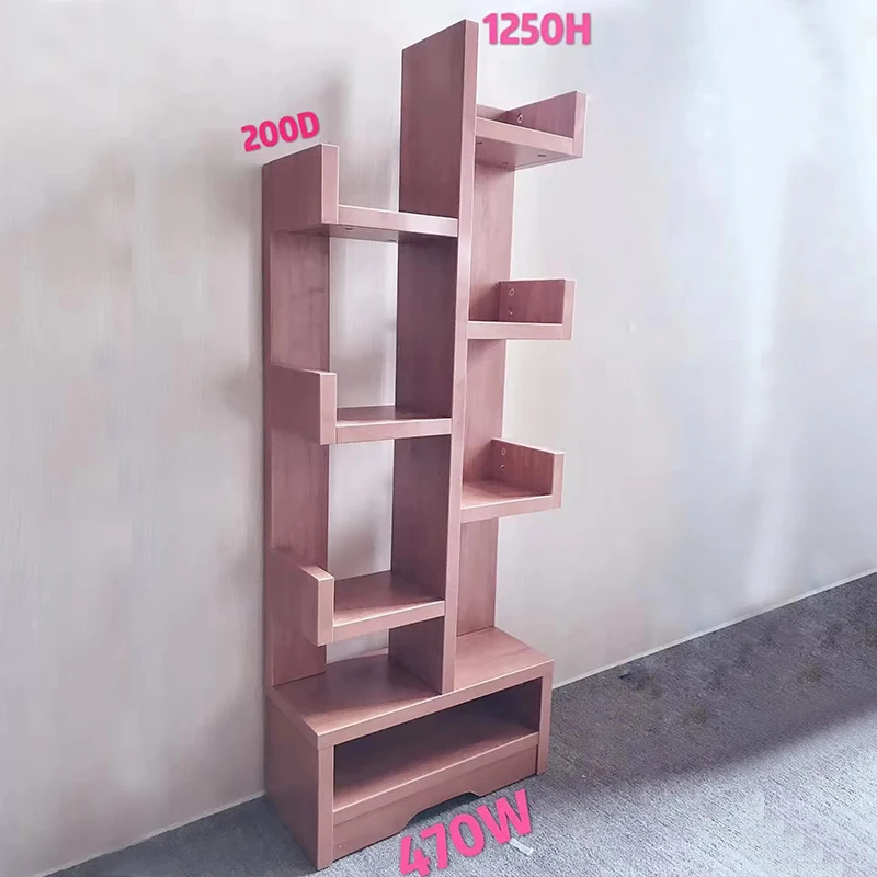 Современный деревянный книжный шкаф мебель белая книжная полка для гостиной