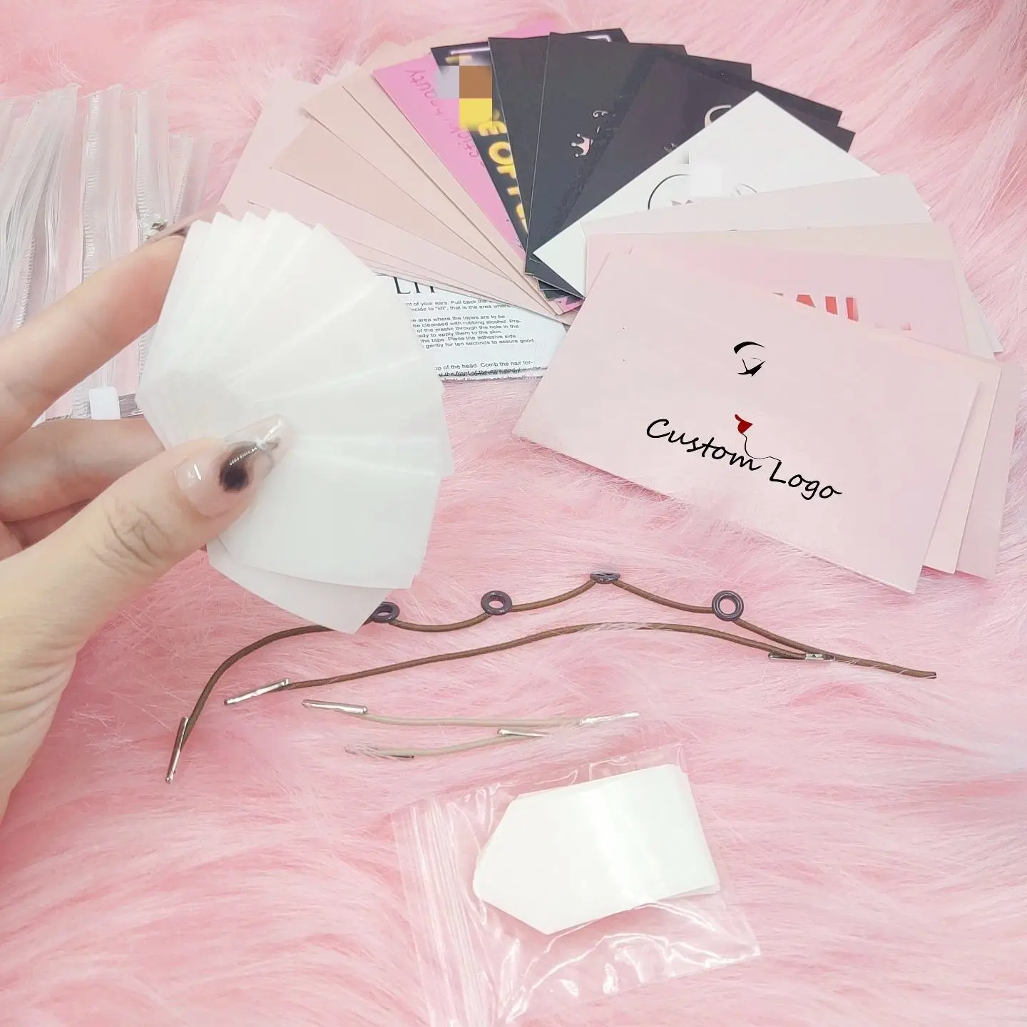 wholesale 40pcs set face neck Invisible v-shape thin Face Tape Facial Line Wrinkle Sagging Skin Face Lift sticker