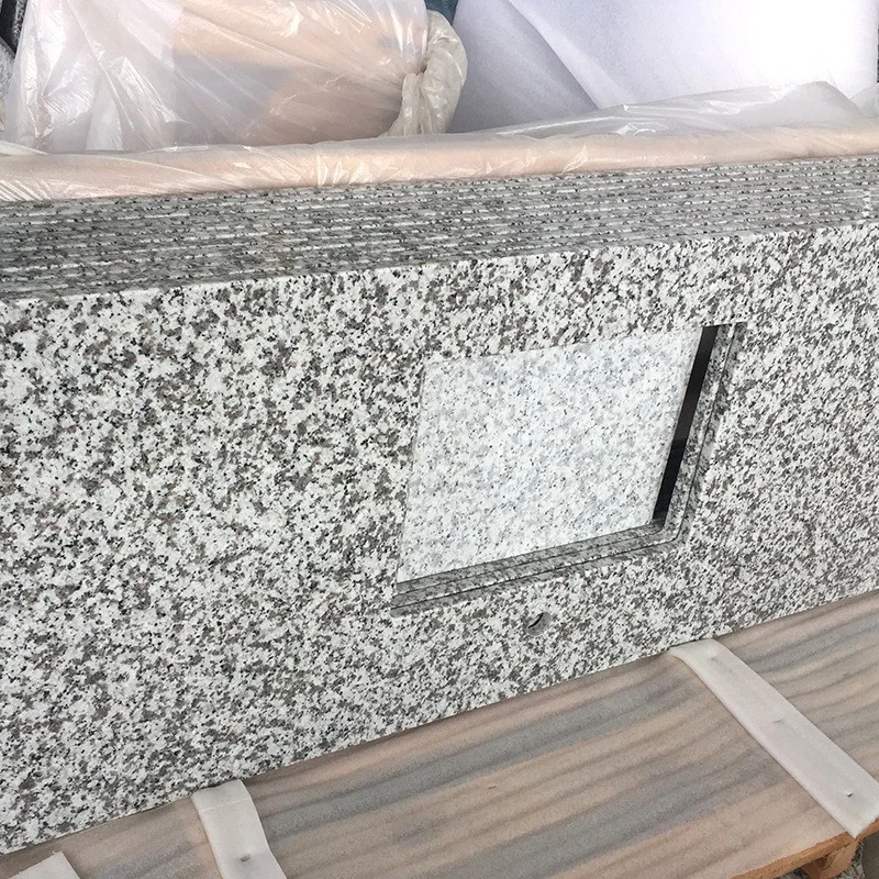 Гранитная столешница Luna Pearl гостиничный класс кухонный Гранитный Край по конкурентоспособной цене современная