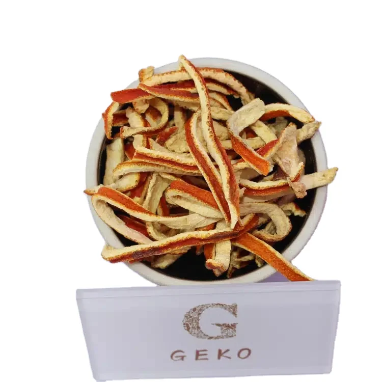 GEKO Food новые продукты сушеная цедра цитрусовых для экстракта сладкой апельсиновой кожуры