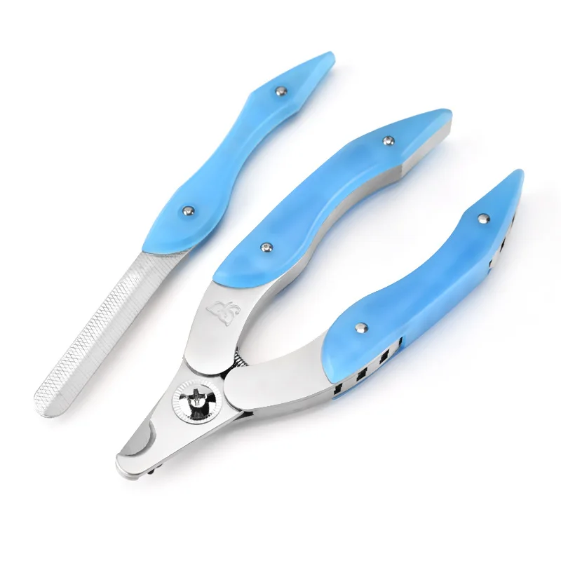 Professional Pet Nail Clippers and Claw Trimmer with Safety For Animals Paws Grooming Dog Cat Clippers