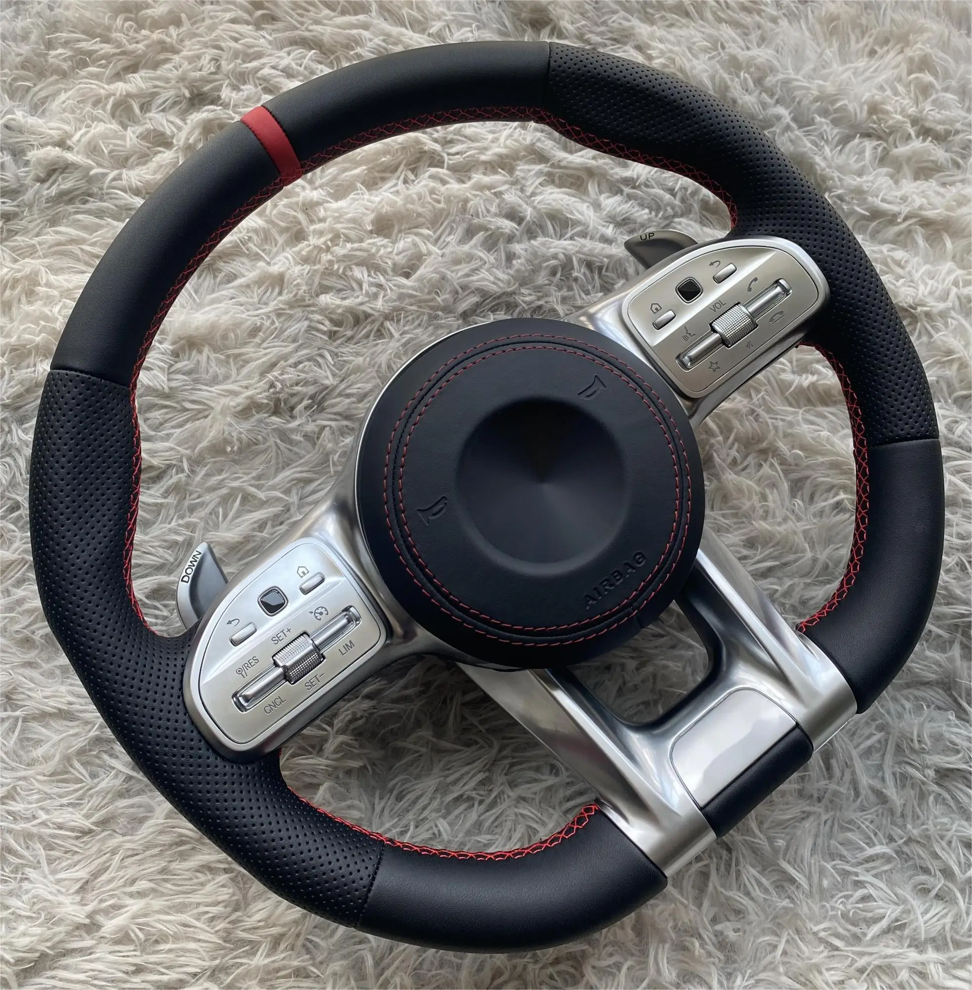 Для Mercedes-Benz AMG GT W190 C190 W205 C166 W167 W177 W213 W217 C217 W222 W223 W253 W257 W292 W463 W464 Руль