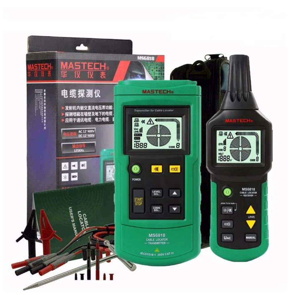 MY6818 Advanced Cable Locator Tester Anti Jamming Network Electric Wire Tracker