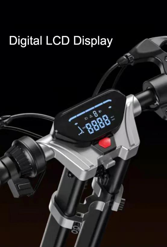 Gyroor Powerful adult 72v 40ah 10000W lithium battery e scooters electric folding two motor electric scooter dual motor 1200w