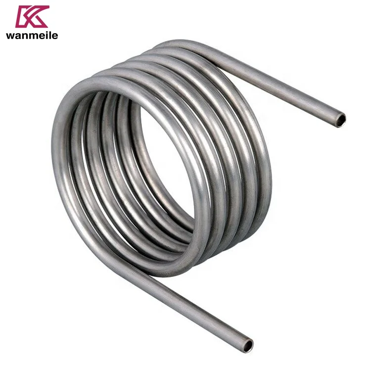 titanium coil tube for heat exchanger