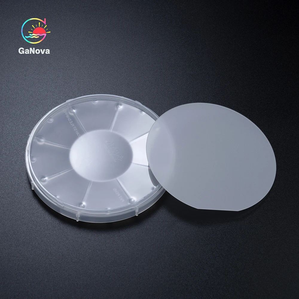 1inch R-Grade Aluminum nitride single crystal Freestanding AlN Substrate semiconductor