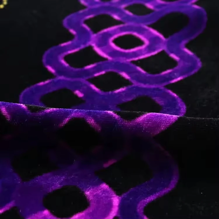 New design superior quality custom 100% polyester printed micro velvet 5000 fabric for gown