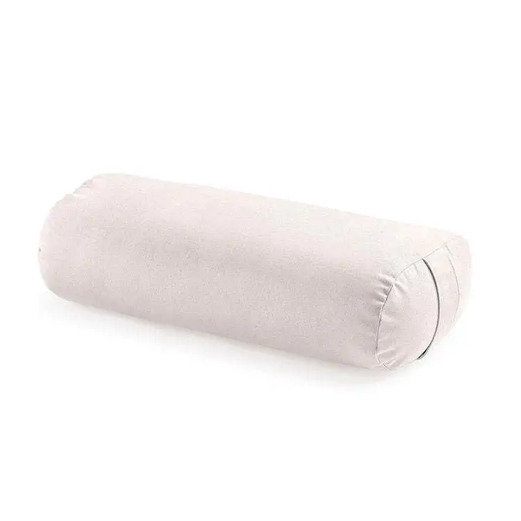 Pillow Yoga Bolster Rectangular Pillow Buckwheat Cotton Inside Mediation Cushions Yoga Bolster