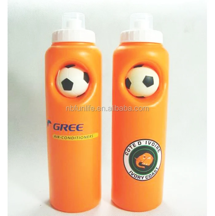 football PE sports bottle for promotion