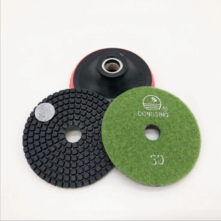 Hot selling 100mm Diamond Granite Electroplated polishing pads