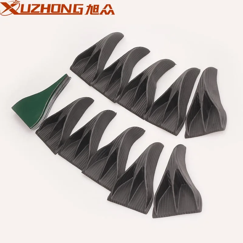 Auto parts carbon fiber modified parts roof trim eagle claw style shark fin tail
