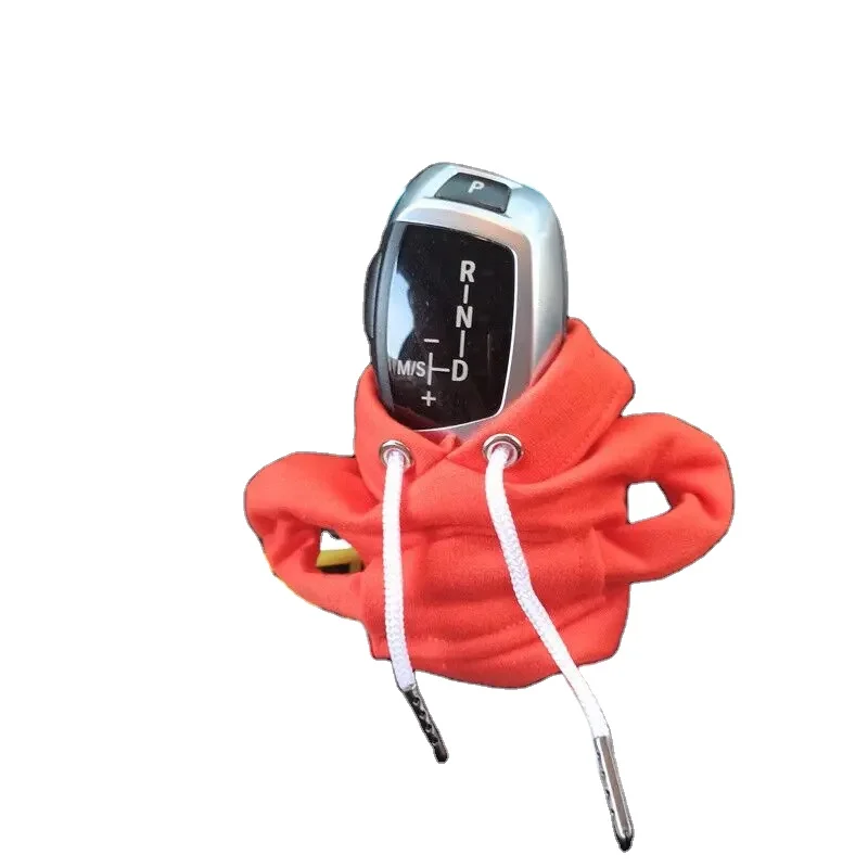 Автомобильные аксессуары для интерьера, рубашка с капюшоном, автомобильные ручки переключателя, накладка на автомобильное переключение передач, крышка для автомобильного переключателя передач