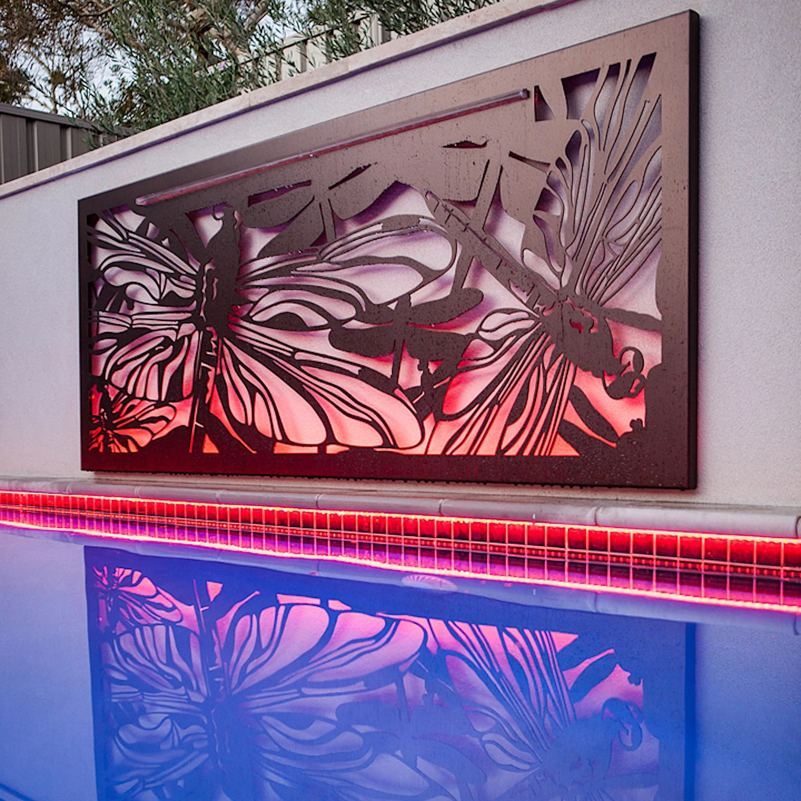 brown timber privacy panel modern uk decorative metal aluminum in wooden quality door designs garden fence courtyard fencing