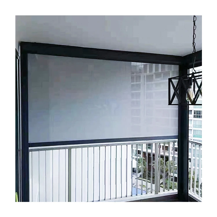 Indoor Insectproof shades windows electric windproof  roller shutter window sun shade roll down windows roller shades for window