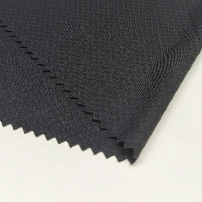 High Stretch 88% Nylon 12% Spandex Breathable Butterfly Mesh Knitted Fabric For Underwear