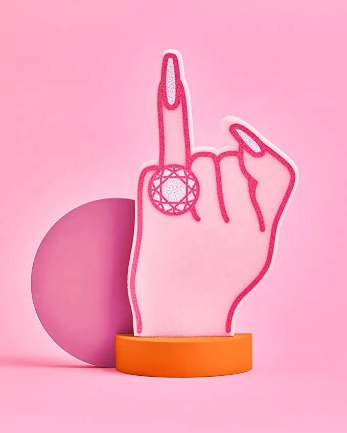 Девичник, подарок на вечеринку, украшение XL, помолвка, пенопластовое кольцо, палец | Невеста для помолвки