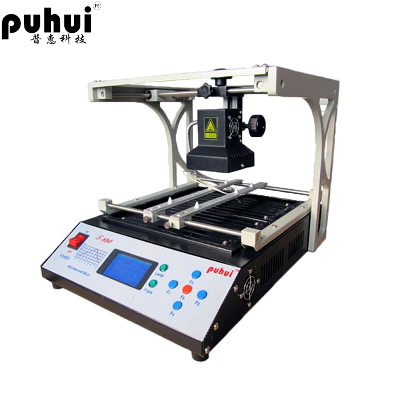Puhui T-890 BGA Rework Station Infrared Heater for Laptop PC Chips Repair With Intelligent Solder Curve