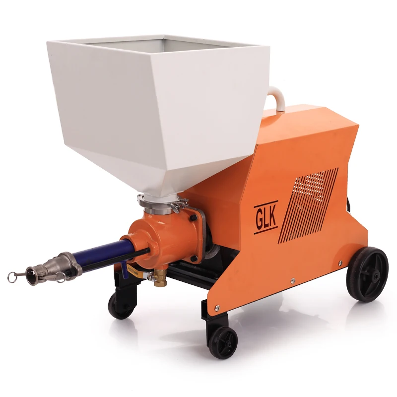 electric concrete mortar spray machines gun