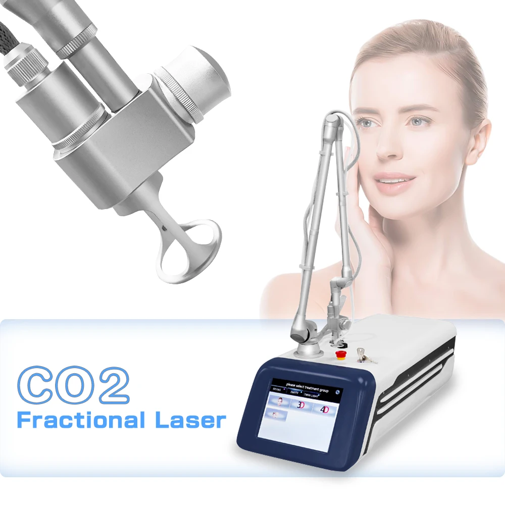Portable 10600nm Co2 Fractional Laser Machine Stretch Mark Removal Skin Resurfacing Beauty Equipment