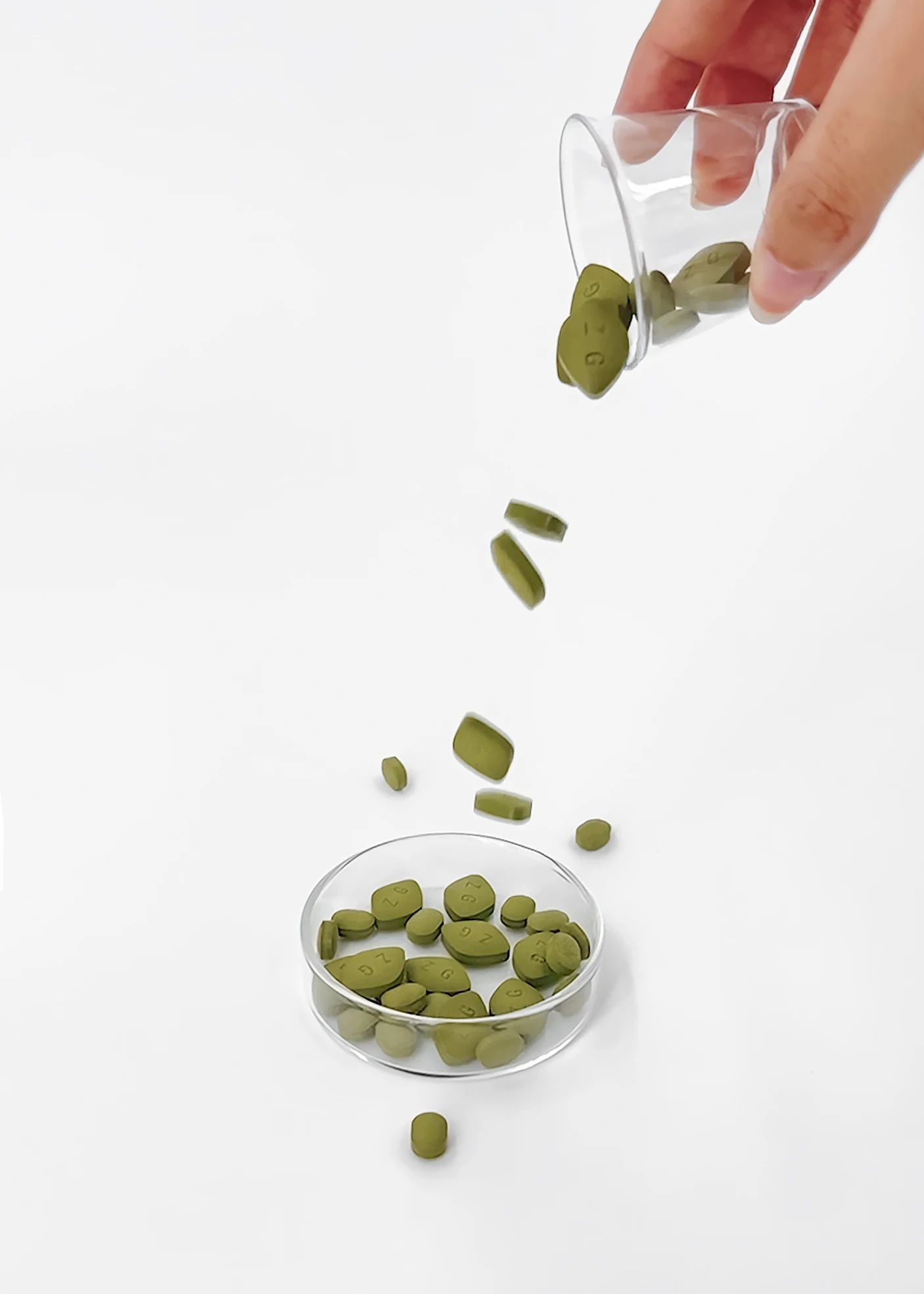 Chlorella порошок пищевой OEM органические таблетки