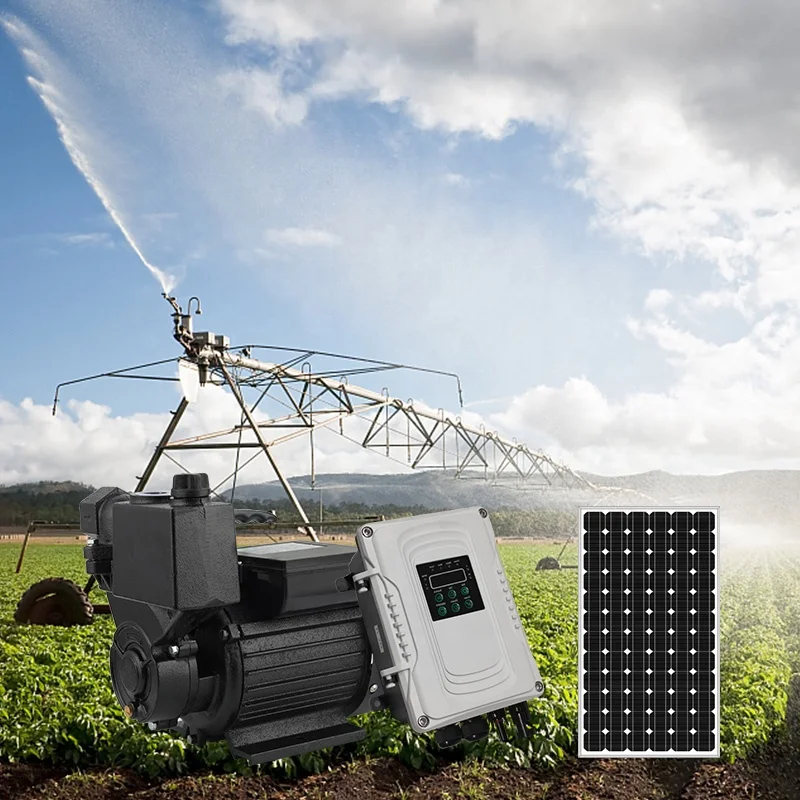 750w self priming solar dc surface water pump centrifugal mppt high pressure surface solar water pumps for irrigation