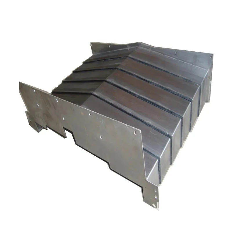 Hot Selling Stainless steel telescopic cover plate shield bellows cover for CNC machine protective