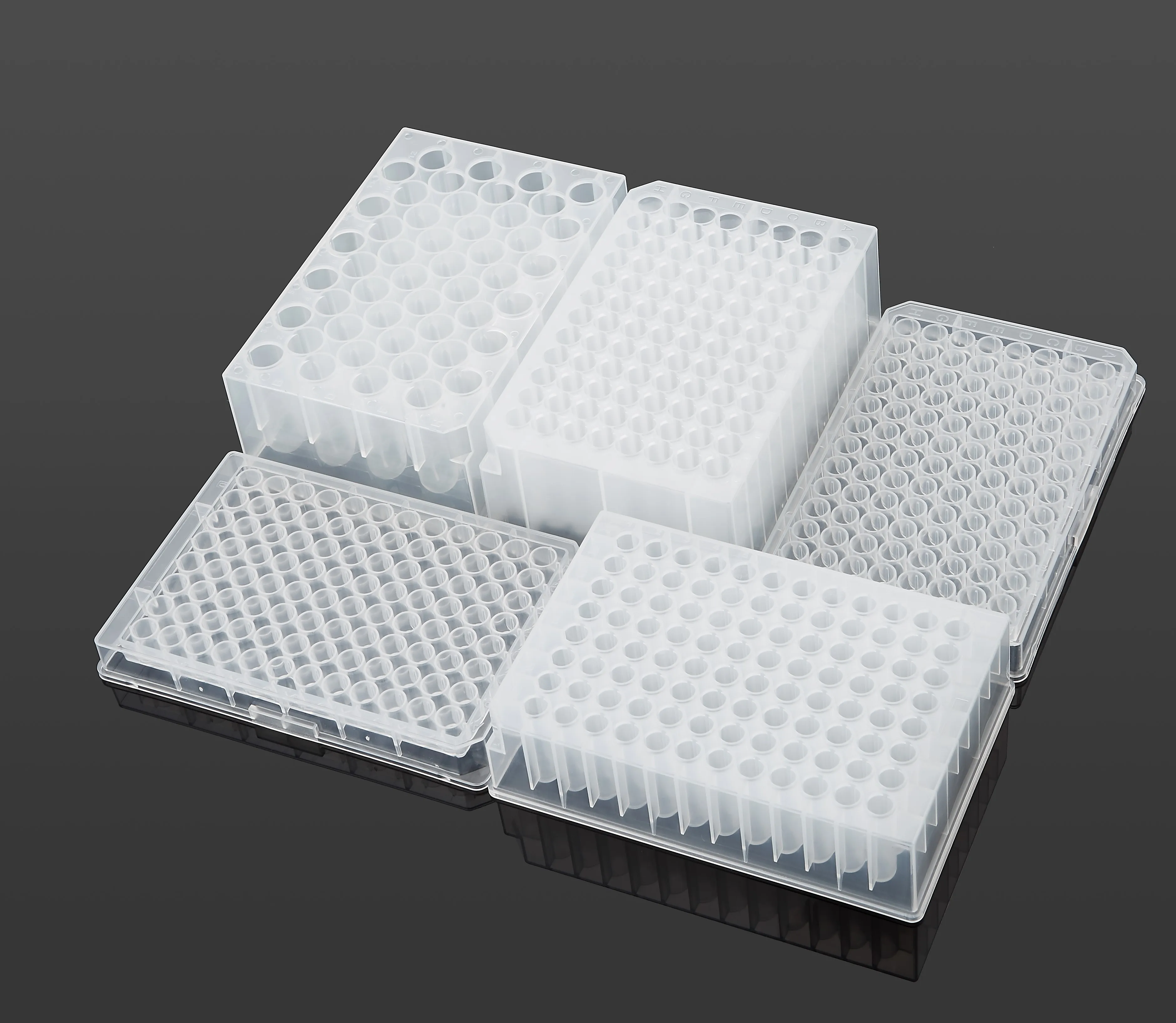 PP material Disposable Round 96/48 Deep Well Plate for DNA/RNA extraction (Lab consumable )