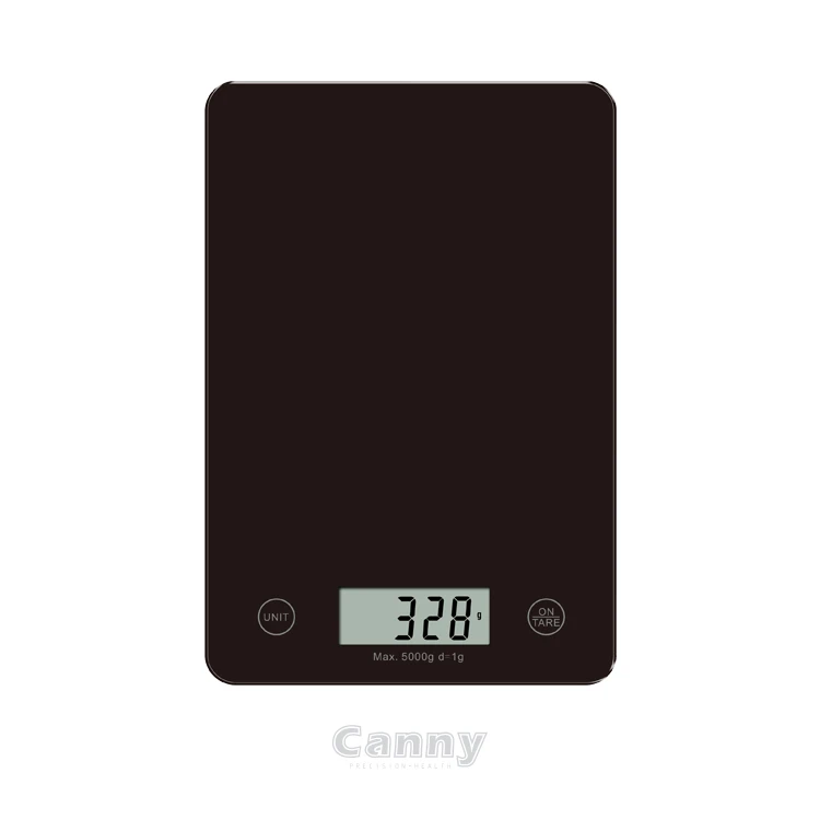China Supplier Wholesale Vegetable Food Coffee Measuring Balance Tools Digital Glass Platform Kitchen Weighing Scale