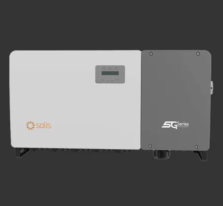 3 phase solar hybrid inverter Solis PV inverter 80kw, 100kw, 110kw solar energy  5 G standard vision