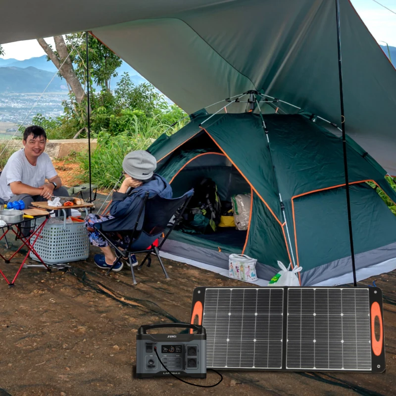 senci 100W Portable Solar Panel for power backup Electric power station with Solar Charger power generator solar panels