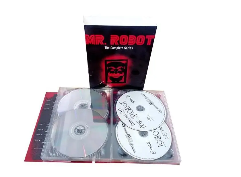  Мистер робот полный сериал 14DVD Фильмы ТВ серия мультфильмы диски фитнес-фильмы DVD бокс один