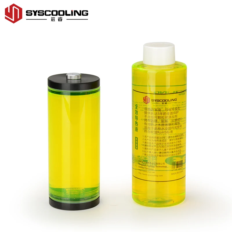 Syscooling water cooling colorful Thermal Fluid coolant 500ML UV liquids for PC liquid cooling system