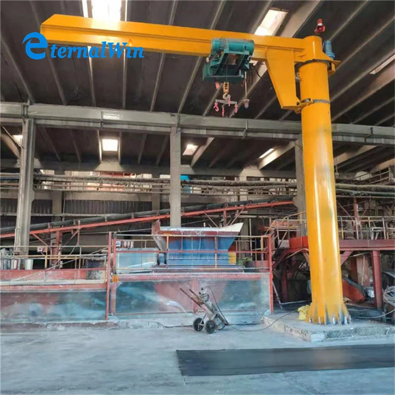 2ton 15ton bz travelling column mounted slewing mobile trolley type balance mounted jib crane price