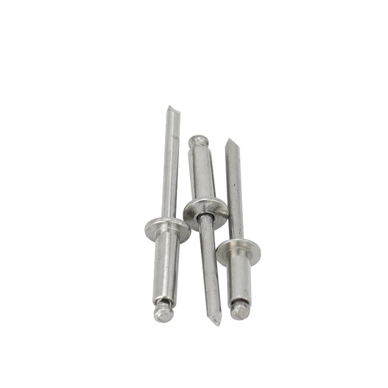 fasteners SS304 Stainless Steel rivet-plugging Open Blind Rivets Aluminum POP Rivets Aluminum Open End Blind Rivets