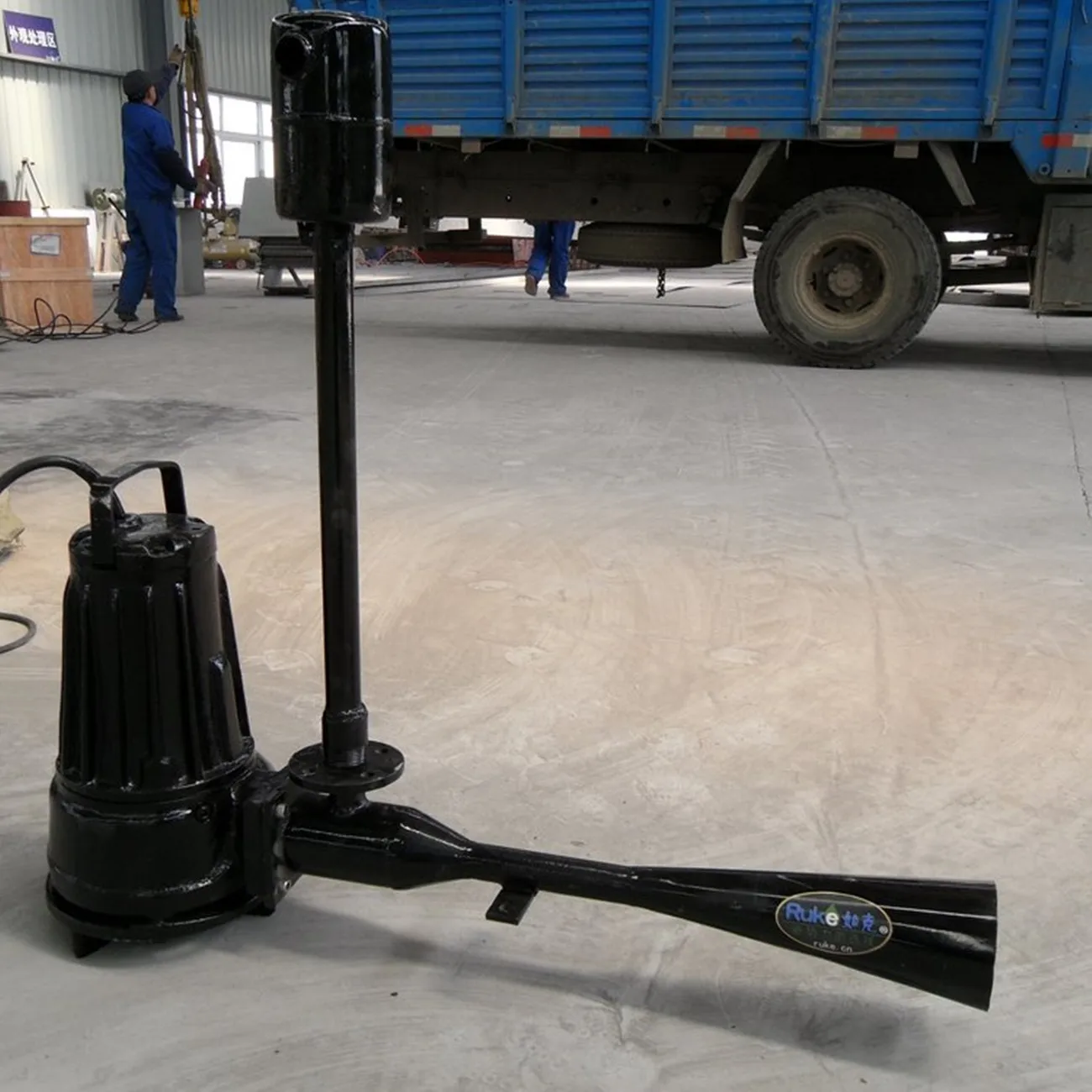 YIXIN    Submersible jet flow aeration for aerobic pond