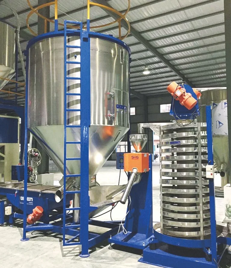 Vibrating Spiral Elevator Vertical Vibrating Elevator Vertical Vibrating Spiral Elevator Conveyor