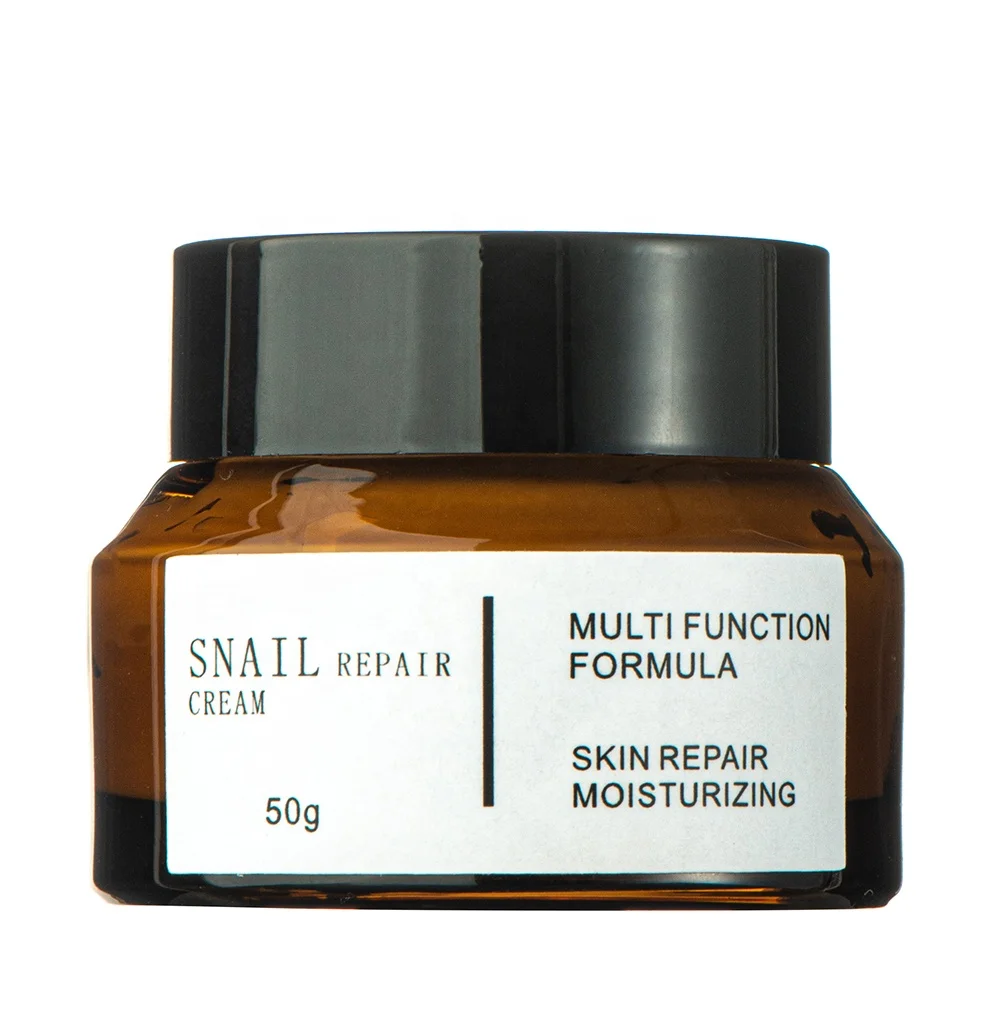 Private label collagen anti age snail facial cream