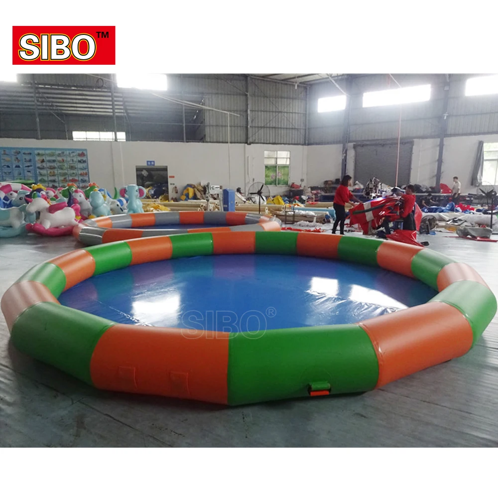 
Factory direct sale large deep water inflatable swimming pool 