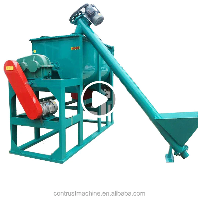 Tile adhesive mortar powder plough shear mixer with high speed chopper
