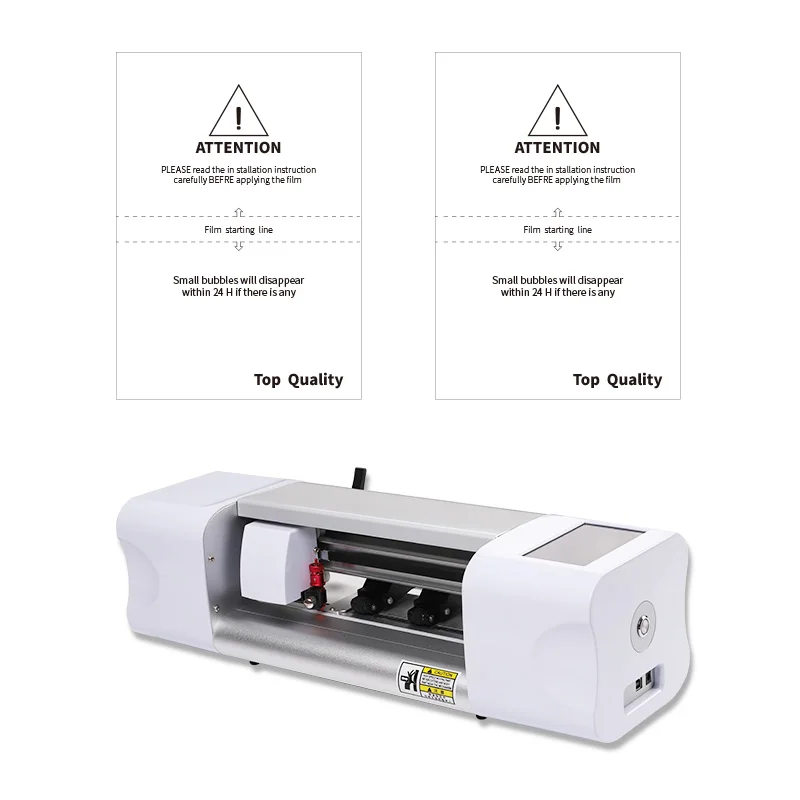 SM 2103 tablet mobile phone hidrogel tpu film cutting machine 18*12cm diy sheet protective hydrogel