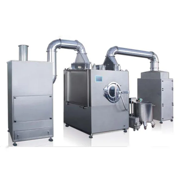 High-Efficiency Film Coating Machine tablets pills coating machine water-soluble film and sugar film coater