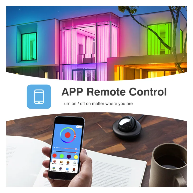 12V Wifi Addressable WS2811 Smart Pixel Led Strip Symphony SP511E Wifi smart light strip